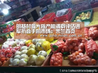 明基材偏光板产能满载评估进军折叠手机市场：米兰首页(图3)